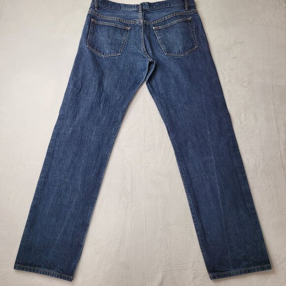 A.P.C. New Standard Classique Selvedge Men's Blue Denim Jeans Size 36x33 - Picture 2 of 10